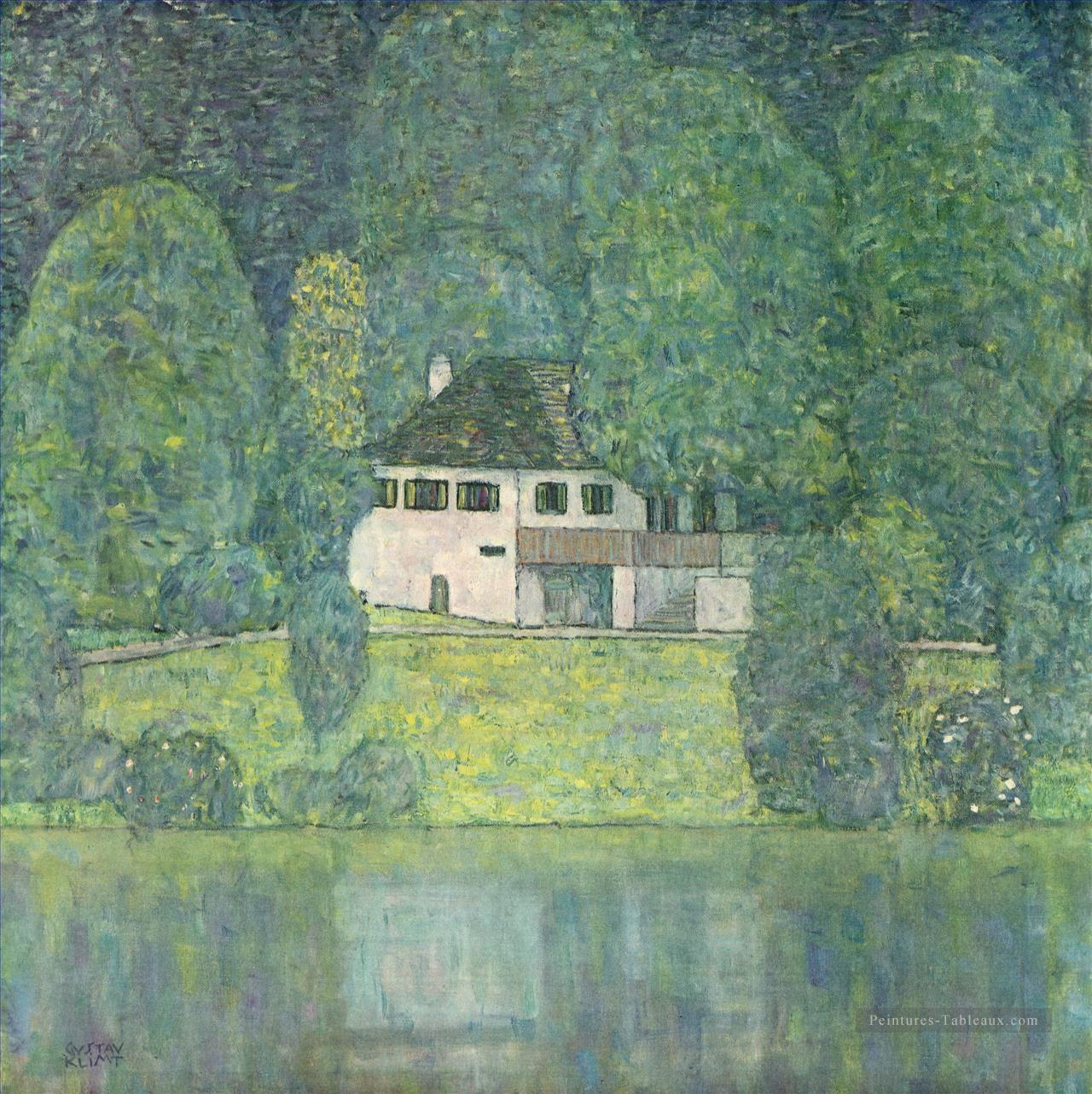 sans titre paysage Gustav Klimt Peintures à l'huile